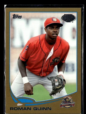 Roman Quinn 2013 Topps Pro Debut Gold 34/50 #218 - Image 1 of 2