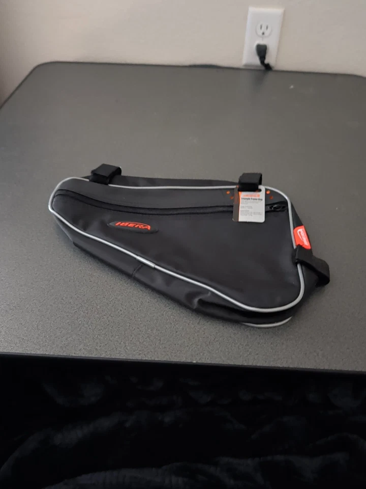 Ibera Triangle Bike Frame Bag – Water-Resistant Saddle Bag - Image 1 of 2