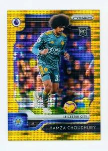 2019-20 Hamza Choudhury Panini Prizm Gold Pulsar Leicester City Rookie Card 3/10 - Picture 1 of 3