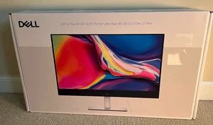 Dell 32 Plus 4K QD-OLED Monitor S3225QC - 31.6-inch (3840 x 2160) 120Hz NEW - Picture 1 of 9