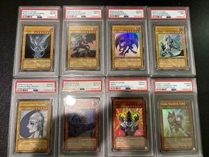 Yugioh ANNIVERSARY PACK YAP1-EN001 to YAP1-EN008 SET English PSA 8-9 - Picture 1 of 18