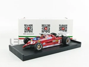 BRUMM 1/43 - FERRARI 126 CK - AEROPORTO ISTRANA 1981 (G. VILLENEUVE) R646CH - Picture 1 of 1