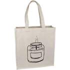 'Scented Candle' Premium Canvas Tote Bag (ZX00006004)