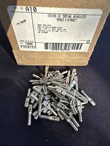 100 Thomas & Betts A10-TB Sta-Kon unisolierte F/M Schnelltrennklemmen - Bild 1 von 3