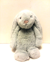 Jellycat Bashful Beau Bunny Rabbit Light Blue 12" London Medium Stuffed Animal