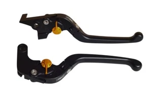 Leve pieghevoli Kawasaki ZX10R 2016-2024 Evotech Performance + regolatori oro - Foto 1 di 3