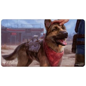 Fallout Dogmeat, Ever Loyal Gaming Playmat for Magic: The Gathering - Ultra Pro - Picture 1 of 2