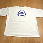 Vintage Adidas White 2XL Short Sleeve VTG T-Shirt