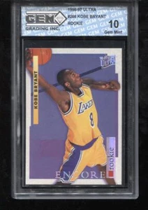 Kobe Bryant RC 1996-97 Ultra #266 Encore Rookie GEMA COMO NUEVA 10 - Imagen 1 de 2