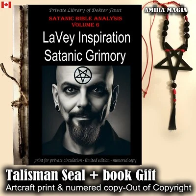 Occult Book Black Magic Occultism Esotericism Satanic Bible Satanist Grimoire 6 - Image 1 of 4