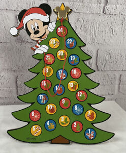 Disney Advent Calendar Magic Holiday Christmas Tree Mickey Mouse Magnetic