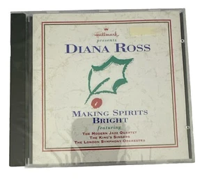 Diana Ross Making Spirits Bright 1994 Hallmark Christmas CD Modern Jazz Quartet - Picture 1 of 2