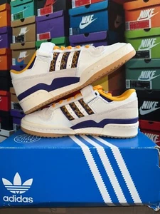 Size 6.5 - adidas Forum 84 Low Lakers Snakeskin - Picture 1 of 6