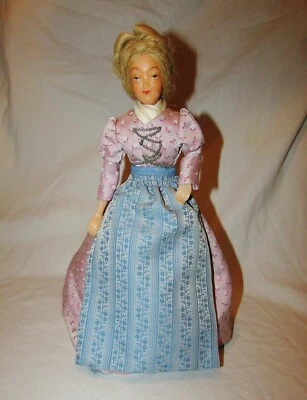 POUPEE DE MODE  TETE CIRE ANCIENNE - Photo 1/4