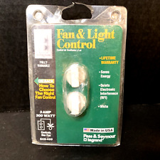 Pass & Seymour Legrand Fan & Light Control 542-433 3 Amp 300 Watt NOS