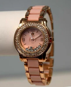 NEW Louis Richard 9353 Women's Clare Collection Two Tone Pink/Rose Ladies Watch - Picture 1 of 4