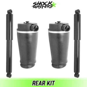 2WD Rear Air Suspension Air Springs Shocks Kit for 1998-2002 Lincoln Navigator - Picture 1 of 1