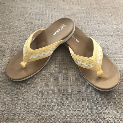 Sandalias Spenco La Paz para mujer talla 11 D manzanilla chanclas nuevas EE. UU. Foto 1 de 4