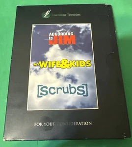SCRUBS ACCORDING TO JIM MY WIFE & KIDS FYC DVD SCREENER ZACH BRAFF RARE PROMO - Picture 1 of 9