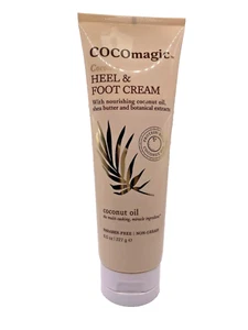 CocoMagic Coconut Heel & Foot Cream Coconut Oil Shea Butter 8 oz - Picture 1 of 2