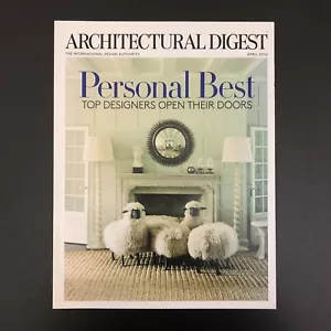 Vintage ARCHITECTURAL DIGEST MAGAZINE April 2016 Issue Collectors AD1604 - Foto 1 di 8