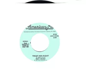 ROY HEAD: TREAT HER RIGHT / THE CRICKETS: THINK IT OVER .. 45 RPM 5689 - Picture 1 of 3