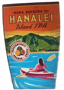 2 Fridge / Tool Box Kona Brewing Hanalei Island IPA Magnets Hawaii 3.25" 2.125" - Picture 1 of 1
