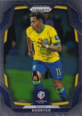 2024 Panini Prizm Copa America Rodrygo Brasil No. 35 - Image 1 of 2