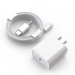 20W USB C Super Schnell Ladegerät für iPhone 14 Pro/13 Pro Max/12/11/XS Max/10/SE/8 - Bild 1 von 10
