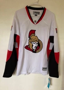 NHL Women RBK Authentic Replica  OTTAWA White  Senato Jersey ( XL ) NWT - Picture 1 of 3