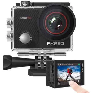 Akaso EK7000 Pro 4K30fps 20MP WiFi Action Camera, Touch Screen with Accessories - Picture 1 of 4