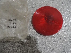 Grote 90232 4 Inch Round Taillight Lens---NEW!! - Picture 1 of 2