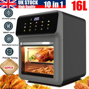 16L Air Fryer Digital Kitchen Oven Oil Free Low Fat Healthy Frying Cooker Cooker - Picture 1 of 14