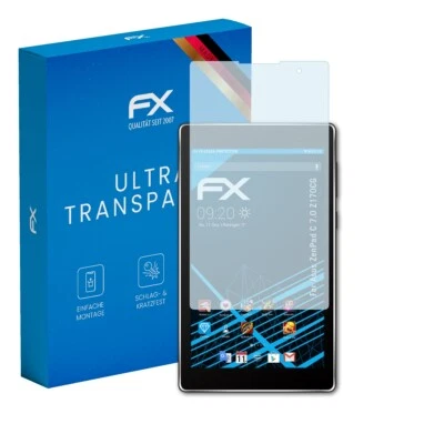 atFoliX 2x Displayschutzfolie für Asus ZenPad C 7.0 Z170CG Schutzfolie klar - Bild 1 von 4
