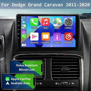9" Stereo Radio GPS 2+64GB Android 13 Carplay For 2011-2020 Dodge Grand Caravan - Picture 1 of 14