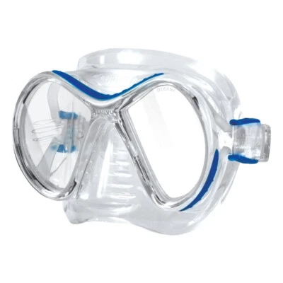 Open Box Oceanic OceanVu Scuba Dive Mask-Clear / Blue - Image 1 of 2