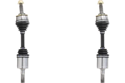 Front PAIR TrakMotive CV Axle Shaft for 2002-2003 Isuzu Rodeo Sport (35416) - Image 1 of 4