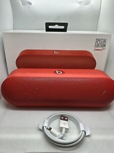 Beats Pill Plus + Speaker Bluetooth By Dre Wireless Speaker Product Red