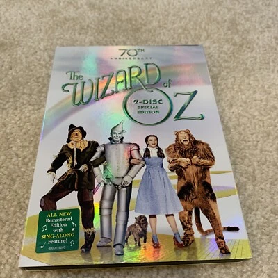 The Wizard of Oz 70th Anniversary Movie DVD 2 Disc Special Edition Features - Image 1 of 4