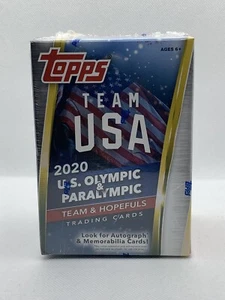 2020 TOPPS Team USA Olympic and Paralympic Blaster Box New And Factory Sealed - Picture 1 of 6