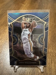 Zion Williamson 2020-21 Panini Select Concourse Blue #1 - Picture 1 of 2