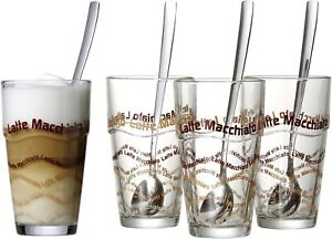 Ritzenhoff & Breker Latte Macchiato Gläser-Set, 4 Stück