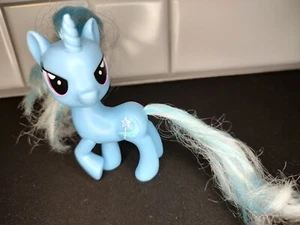 2015 My Little Pony Trixie Lulamoon Blue White Moon Glittered Stars Hasbro - Picture 1 of 6