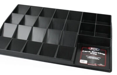 NEW BCW Black Card Sorting Tray Organizer Holder for Sports Trading Cards - Image 1 of 2