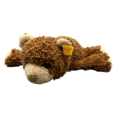 Steiff 082115 Cosy Friends Teddybär Bärchen Plüsch Stofftier 25cm Braun Liegend - Bild 1 von 4