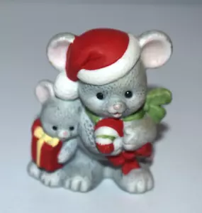 Homco #5180 Christmas Mouse Figurine Holiday decore - Picture 1 of 7