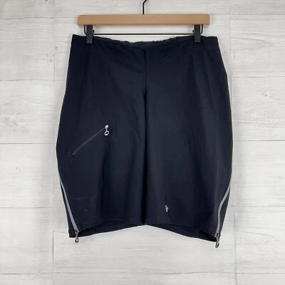 Женские велосипедные шорты Assos Rally Cargo XL Черные Горный Велосипед Боковая Молния Внедорожник - Изображение 1 из 4