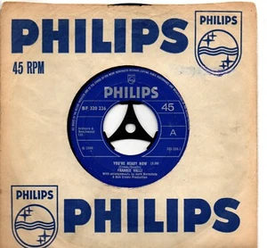 Frankie Valli:You're ready now/Cry for me:UK Philips:1966 - Picture 1 of 2