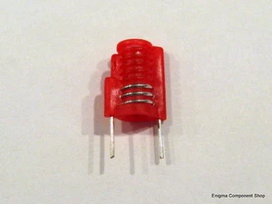 Miniature Moulded Variable Inductor. 2.5t, Red, 22-35nH. 'Mini S18' UK Seller. - Picture 1 of 1
