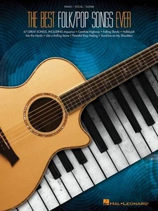 Best Folk Pop Songs Ever Sheet Music Piano Vocal Guitar Songbook NEW 000138299 - Picture 1 of 1